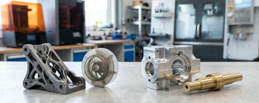 Coûts réels : impression 3D vs usinage CNC pour votre projet : Impression 3D vs usinage CNC : comment choisir ?