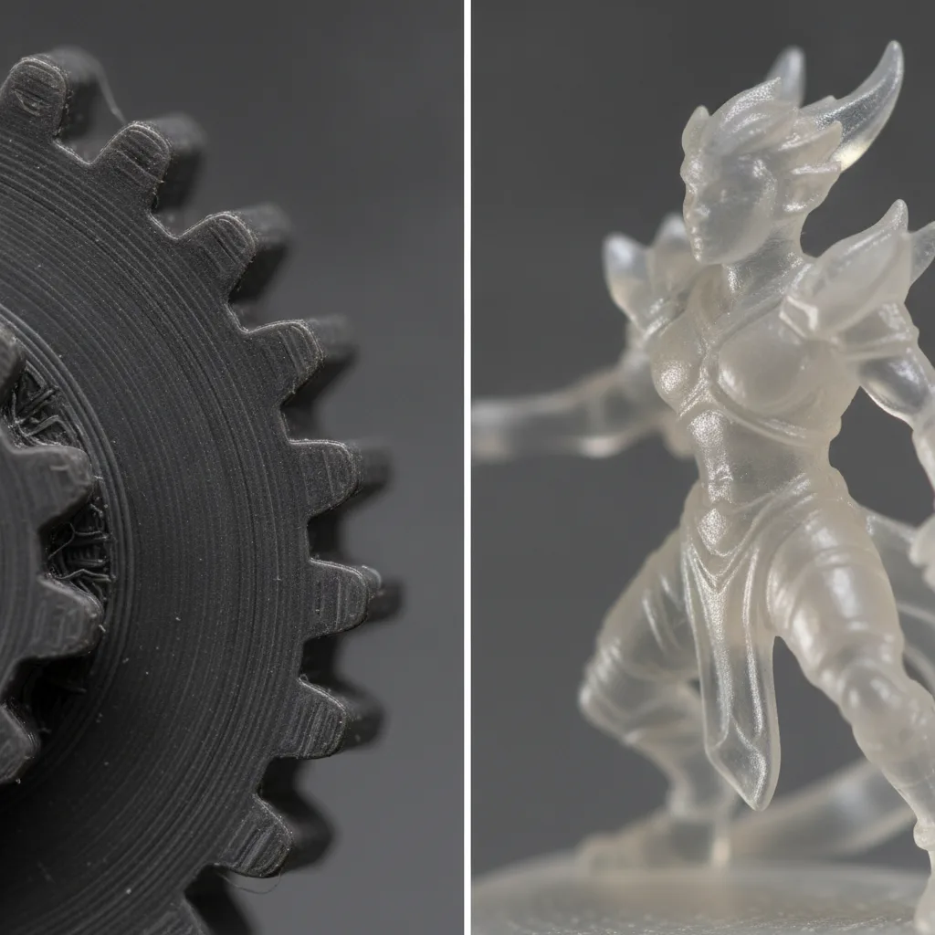 impression 3d fdm vs sla impression 3d fdm vs sla