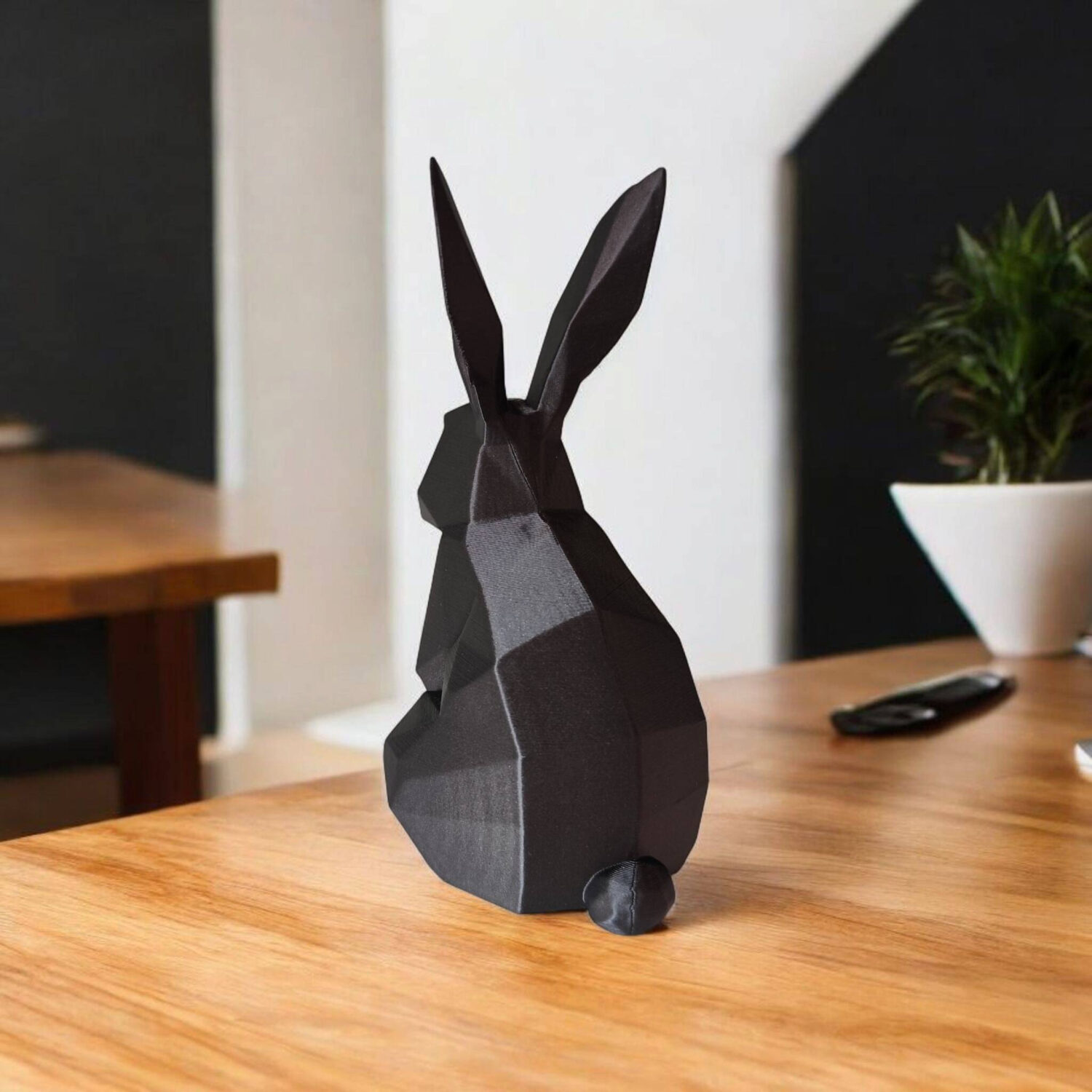 Sculpture n°26 — Le Lapin low poly 3
