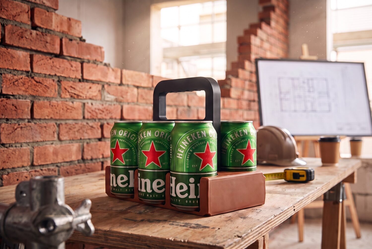 « Beer Brick » – Porte-canettes brique 1