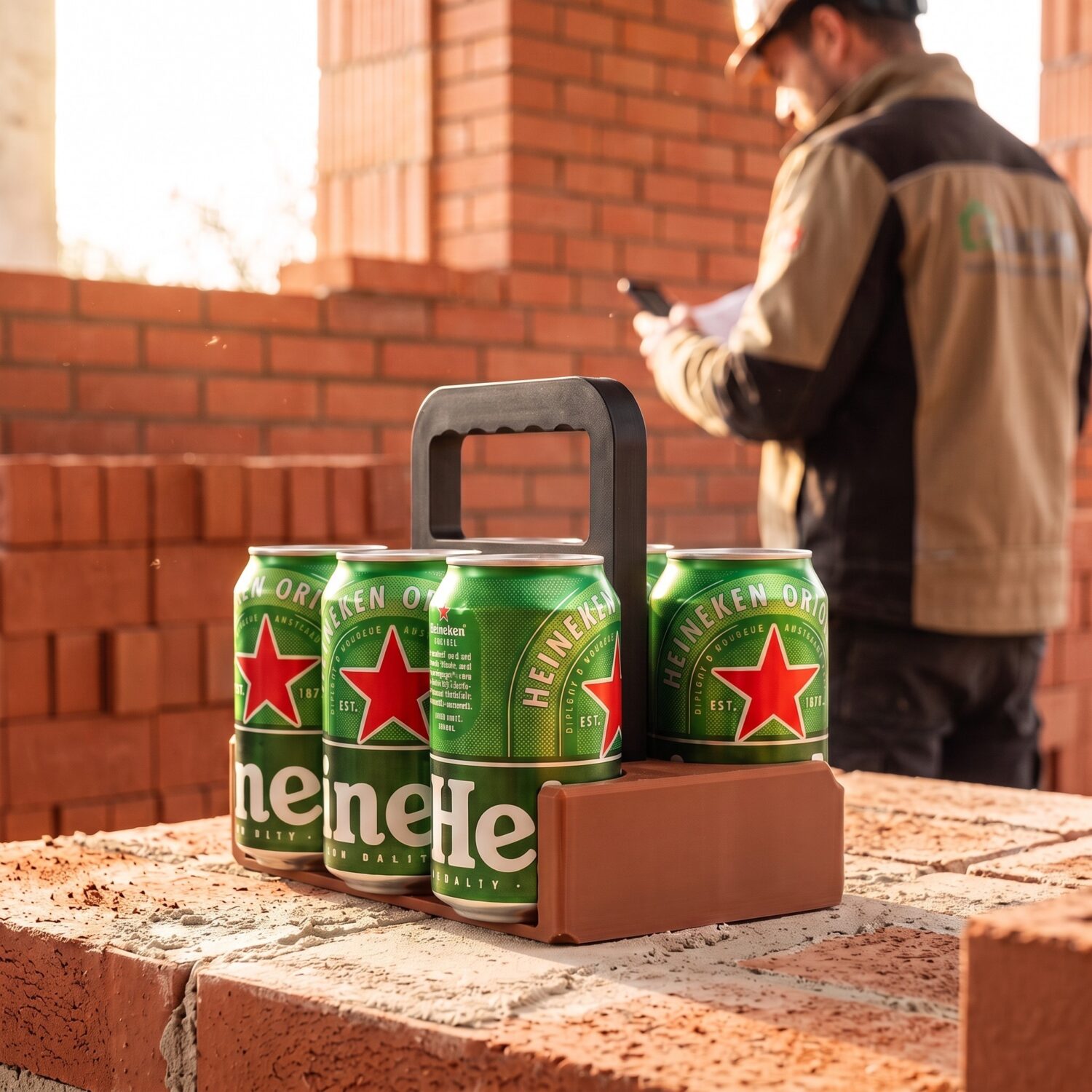 « Beer Brick » – Porte-canettes brique 2