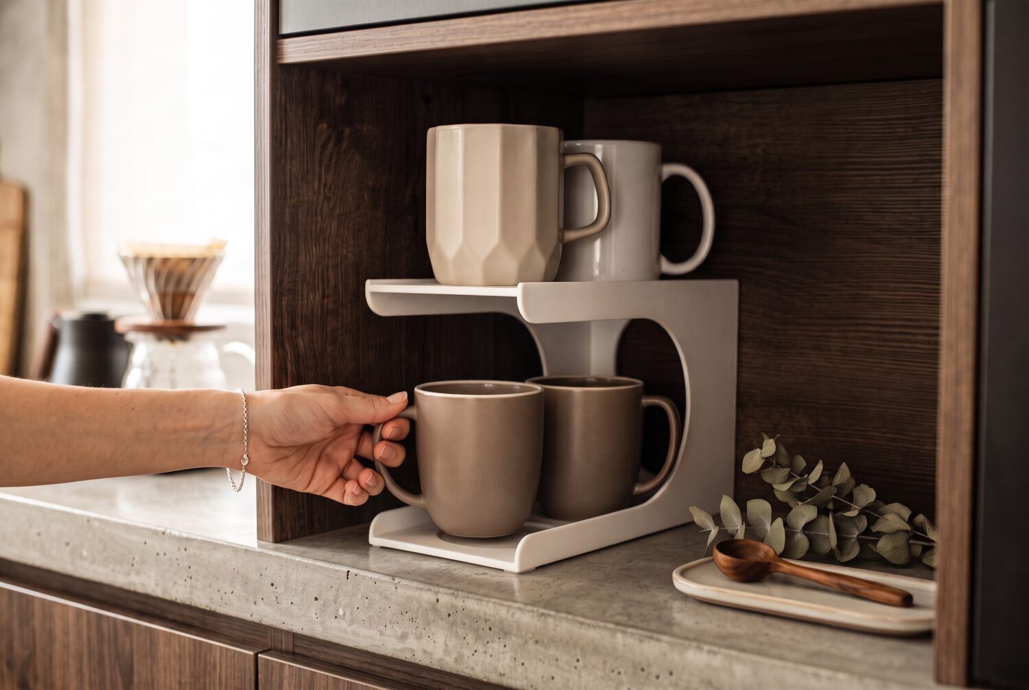 « Cupstack » – Range-tasses vertical 1