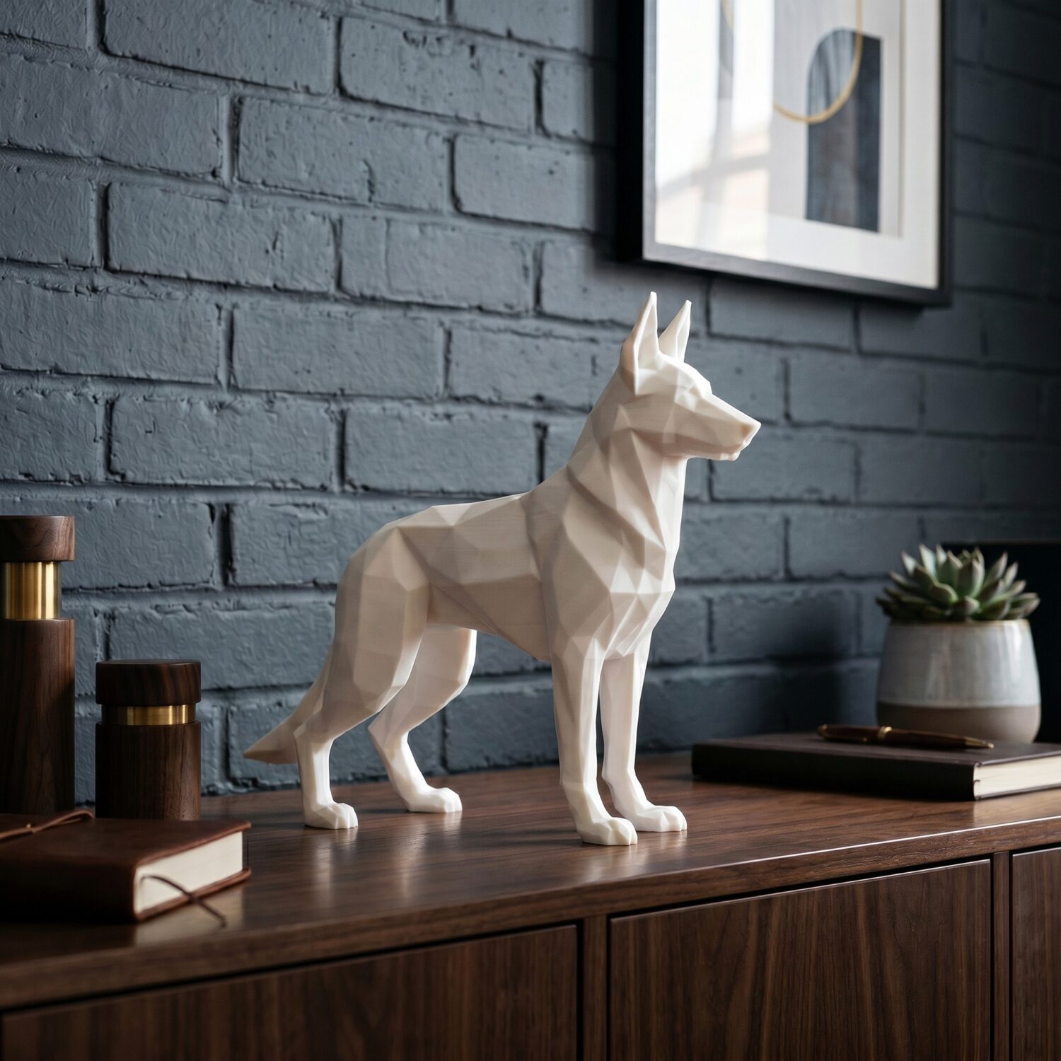 Sculpture n°59 — Le Berger allemand 3