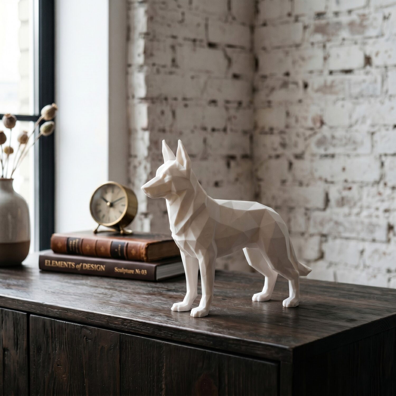 Sculpture n°59 — Le Berger allemand 2