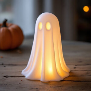 Petit fantôme lumineux d’Halloween