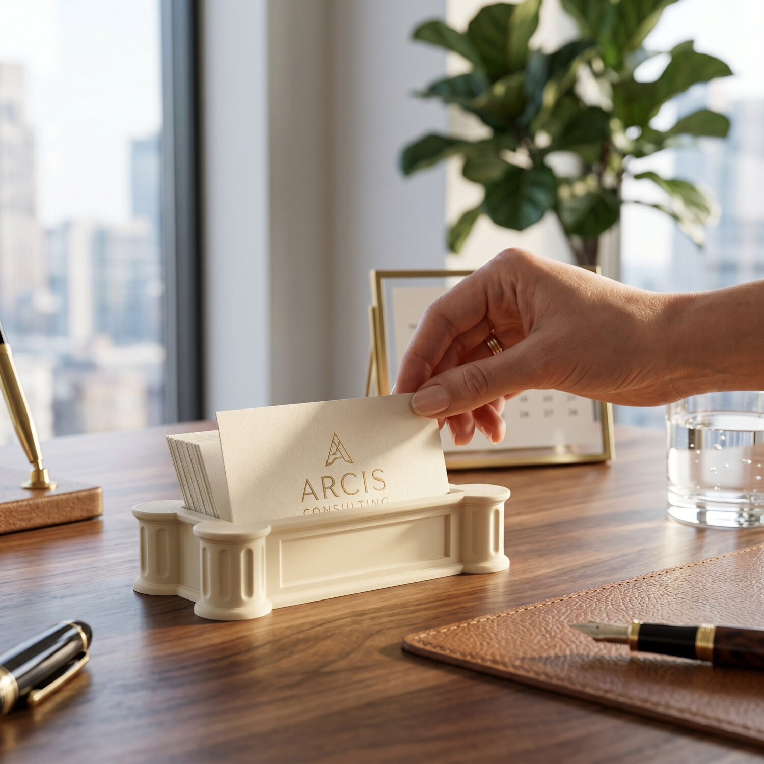 Porte-cartes de visite « Le Grec » 2
