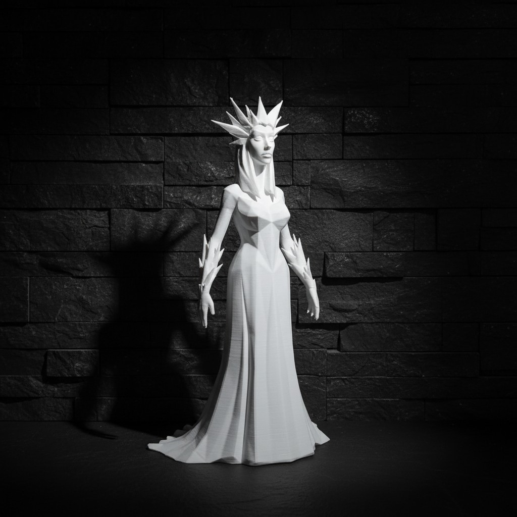Sculpture n°52 — La Reine des Glaces (version intégrale) 4