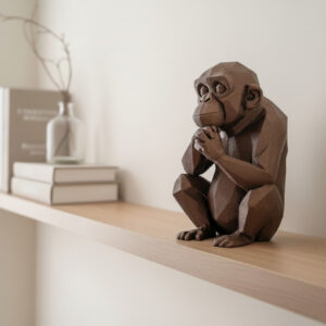 Sculpture n°53 — Le Chimpanzé pensif