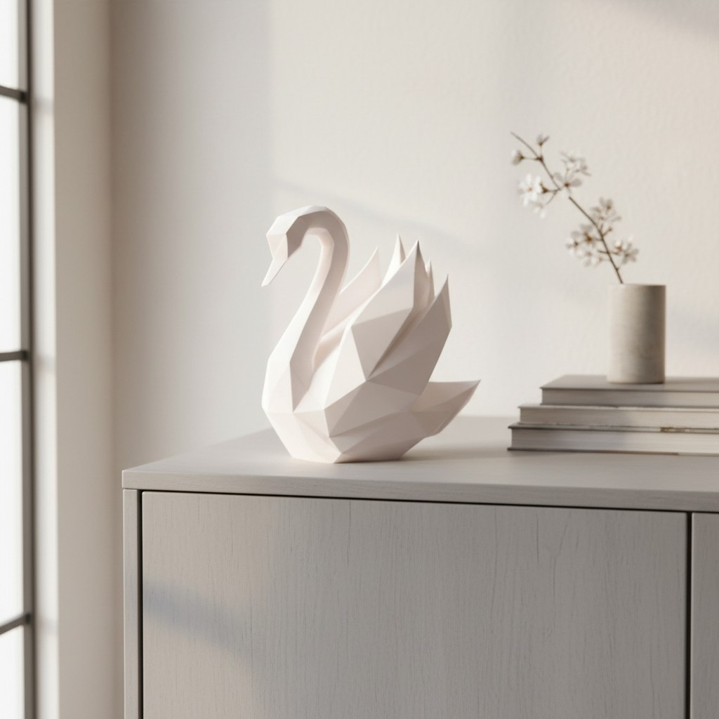 Sculpture n°53 — Le Cygne gracieux 2