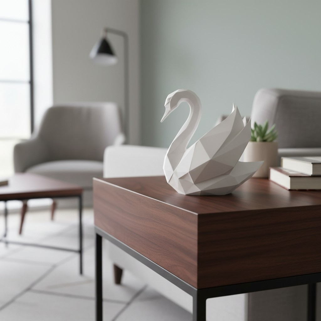 Sculpture n°53 — Le Cygne gracieux 3