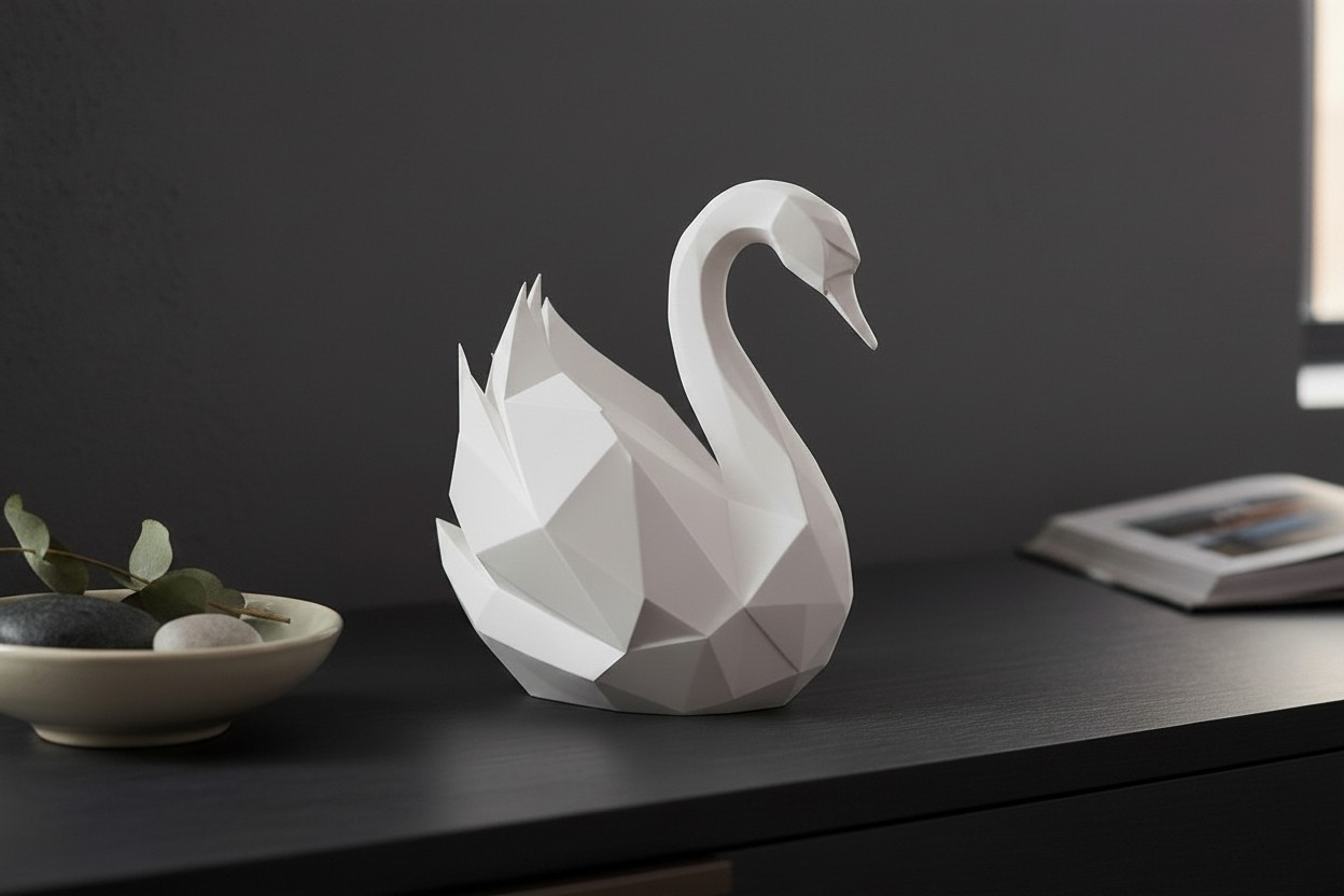 Sculpture n°53 — Le Cygne gracieux 1
