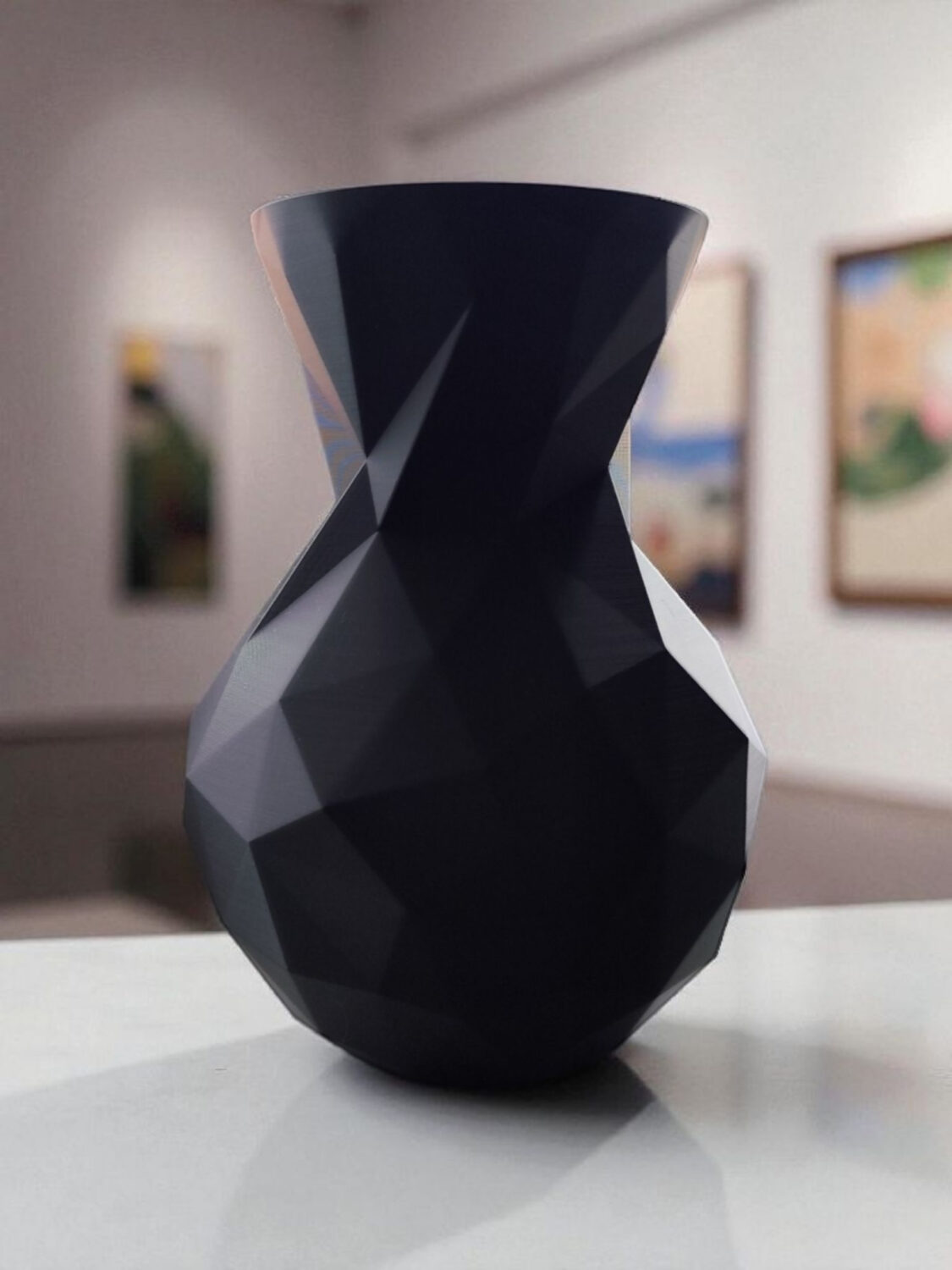 Vase low poly minimaliste 4