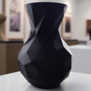 Vase low poly minimaliste