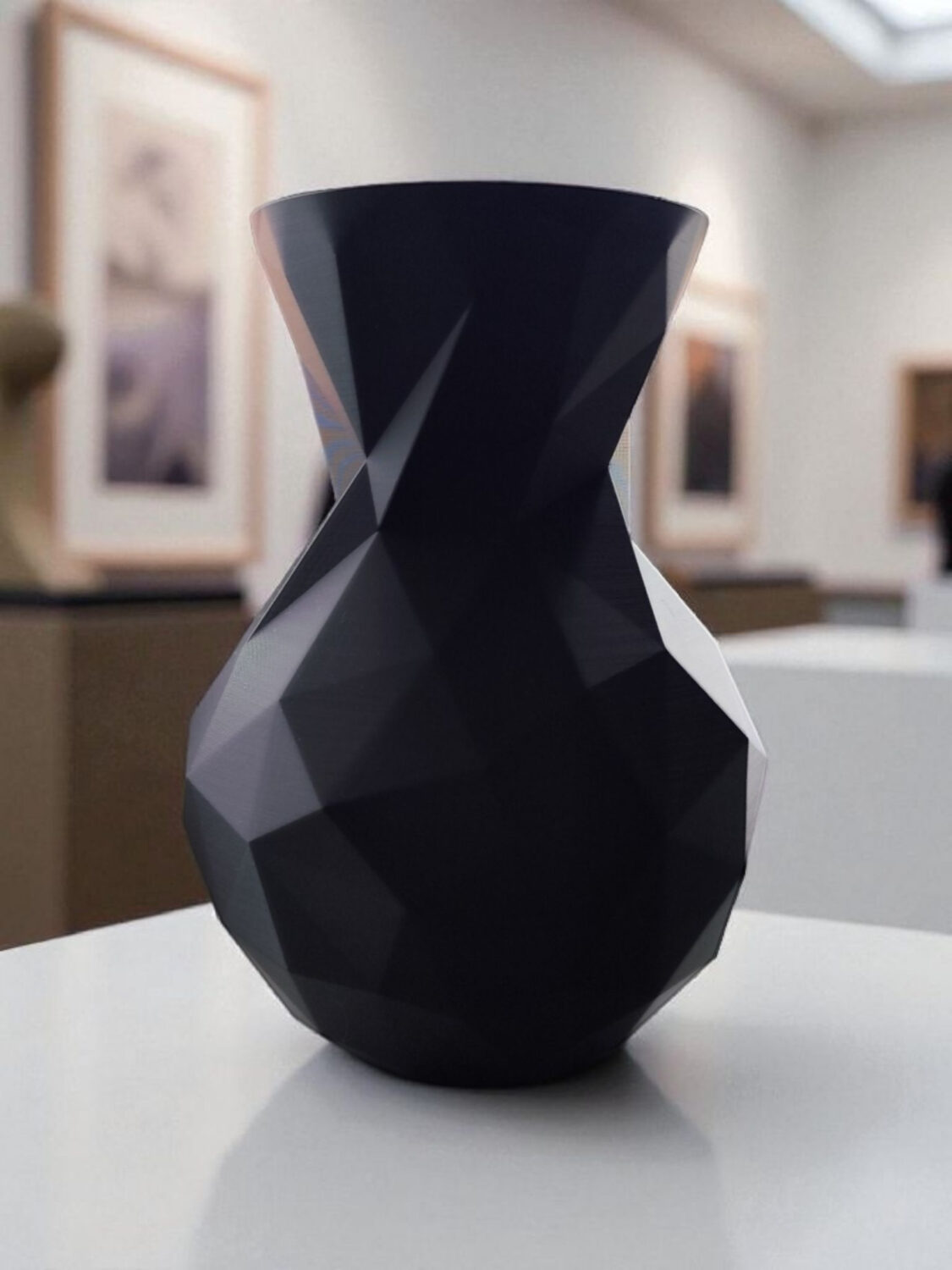 Vase low poly minimaliste 1
