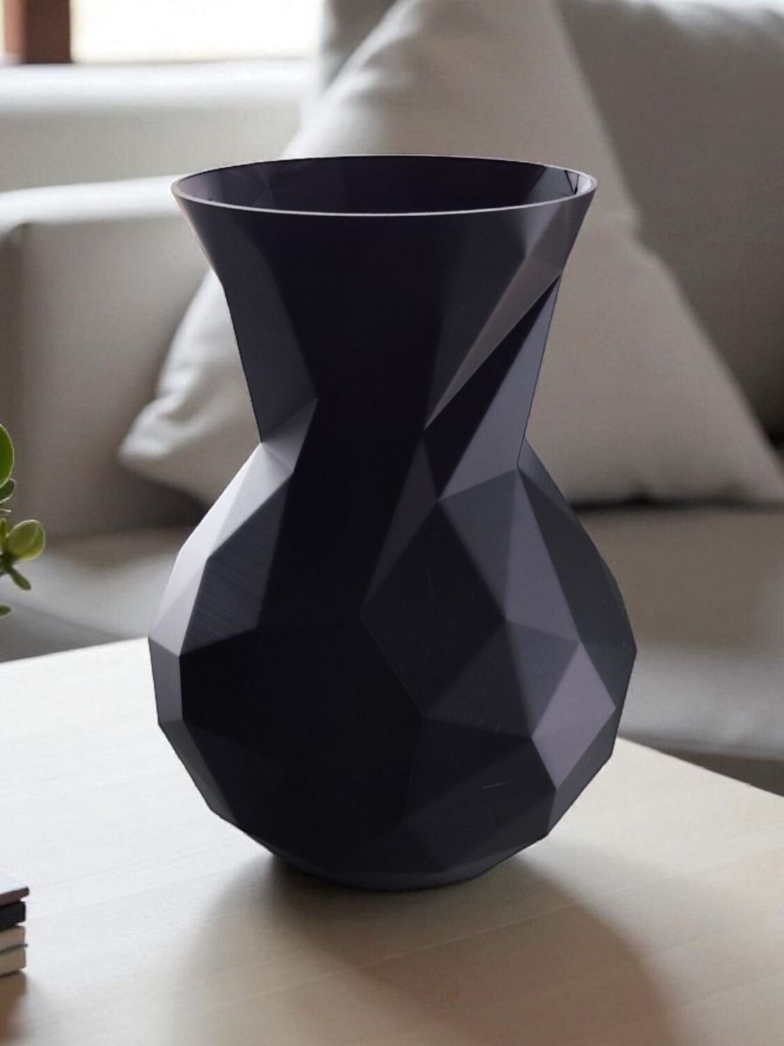 Vase low poly minimaliste 3