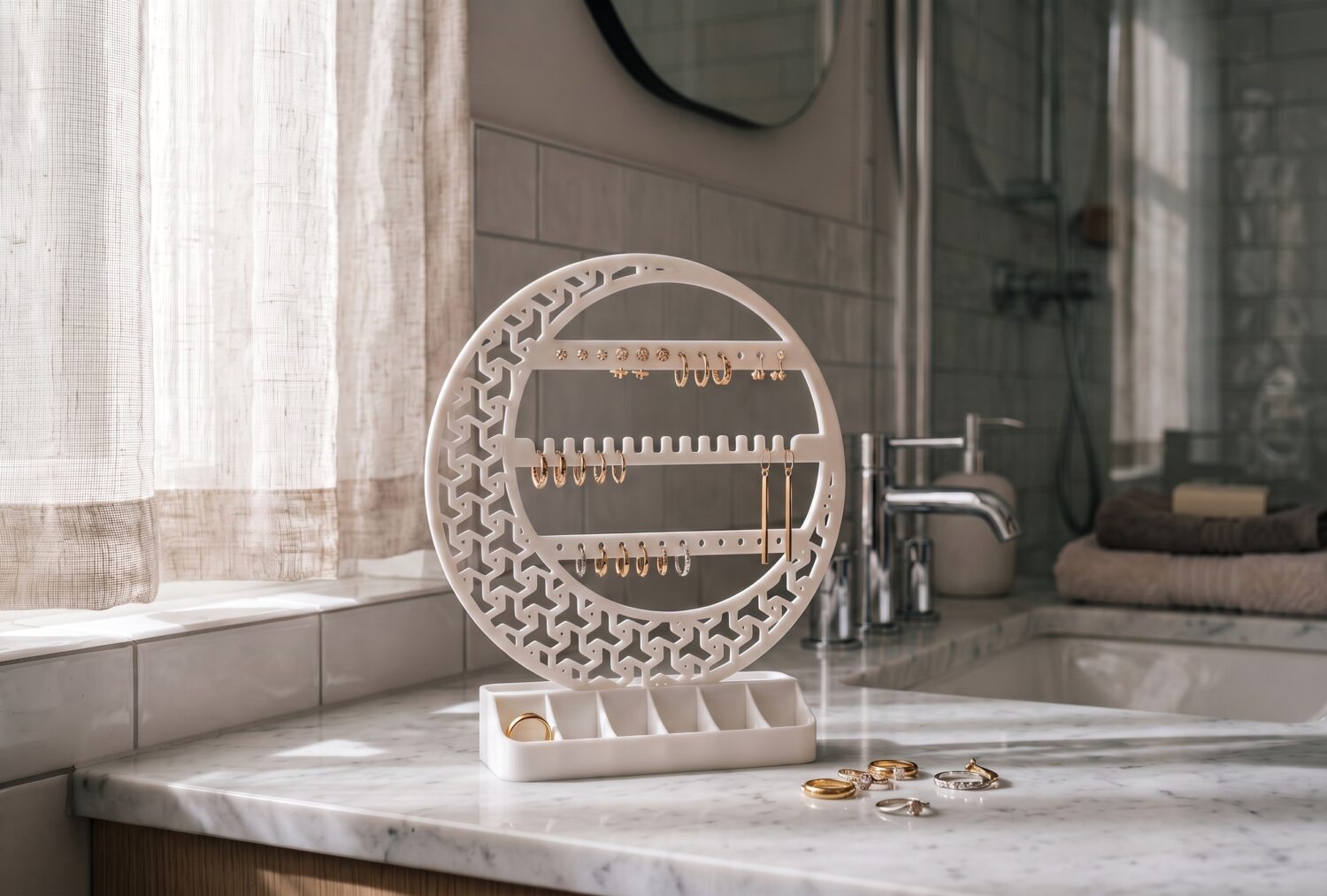 Organiseur à bijoux croissant de lune 1