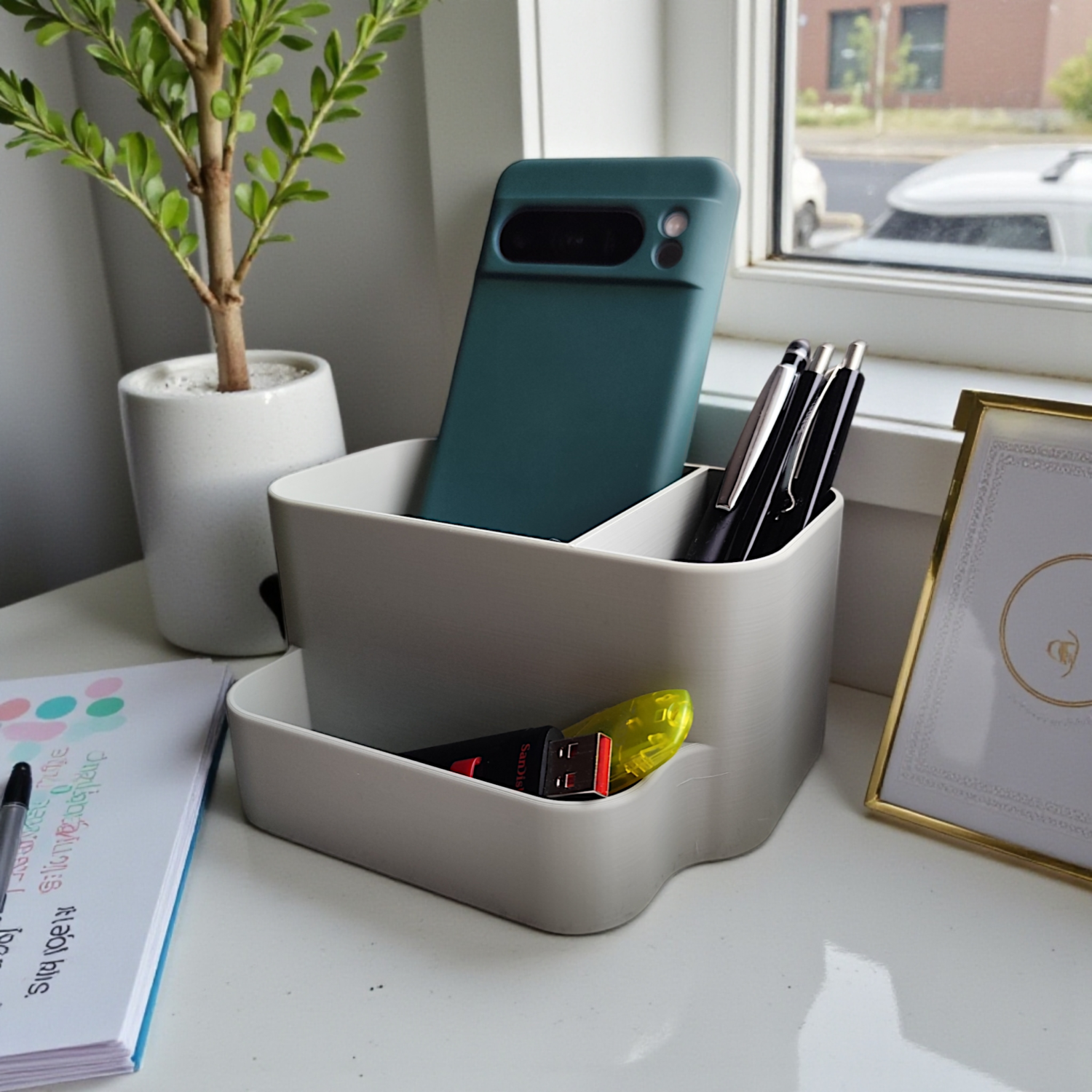 Organiseur de bureau incurvé 1
