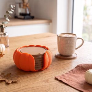Set de sous-verres « Citrouille » personnalisables