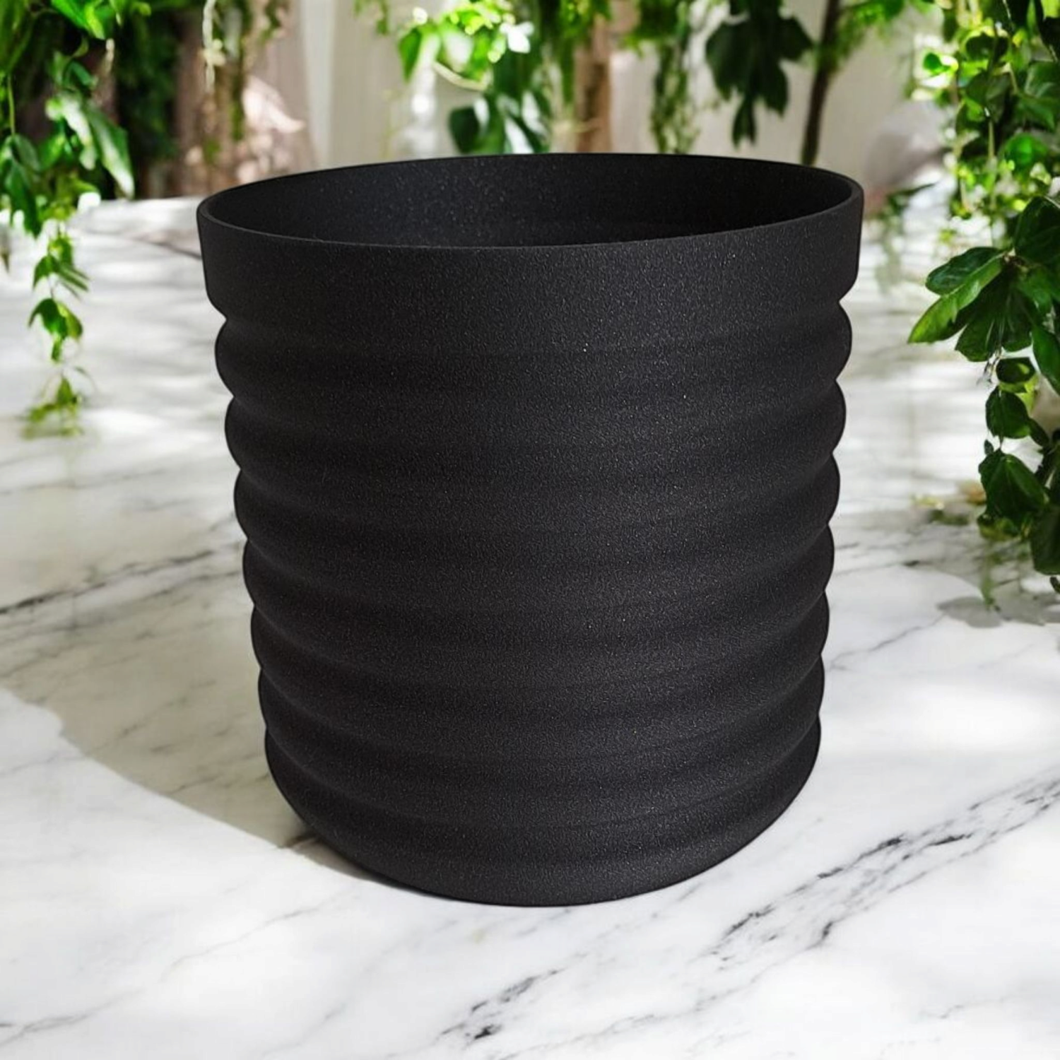 Cache-pot ondulé "RippleBloom" 4