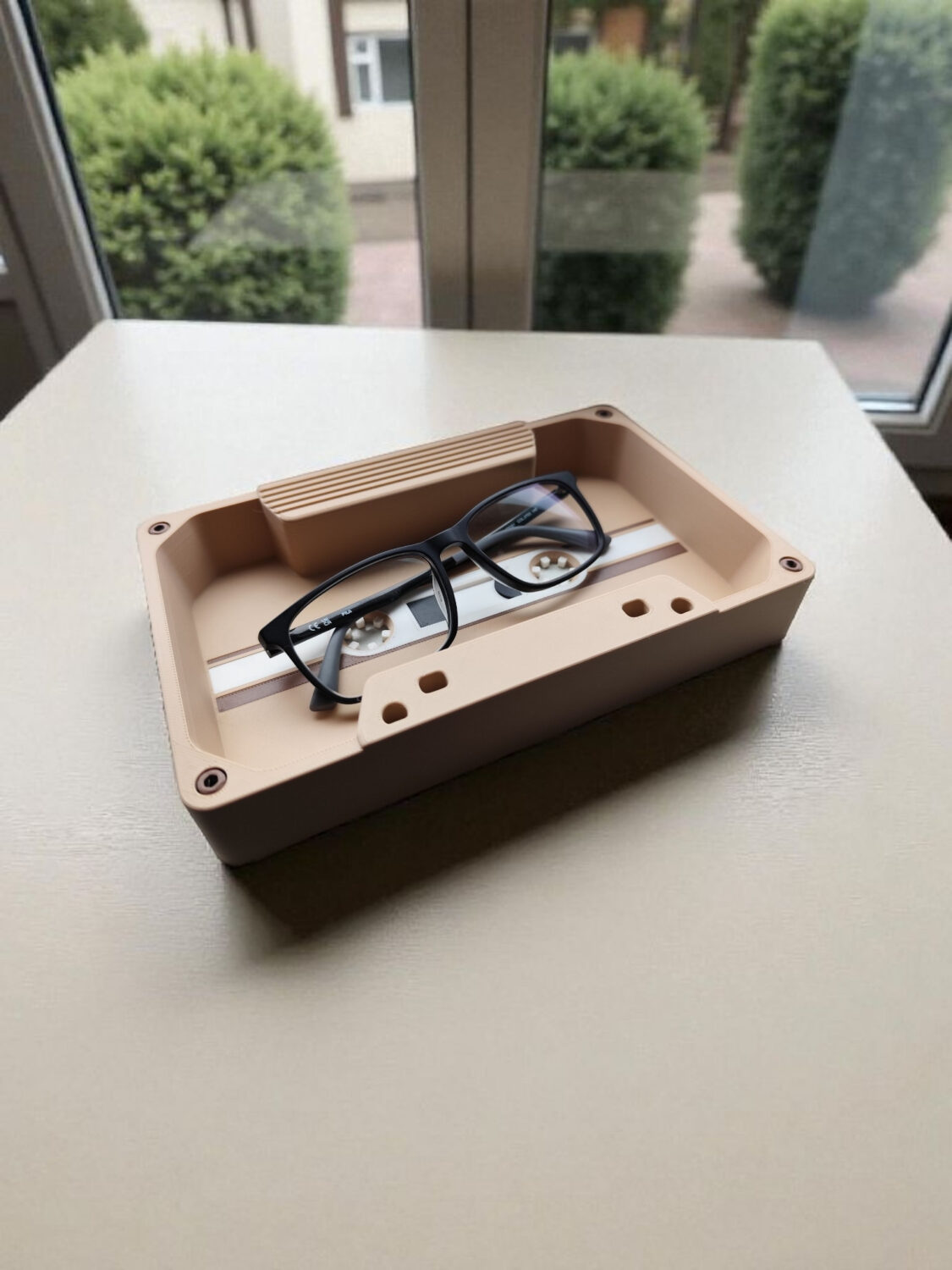 Plateau "Cassette Audio" vintage 3