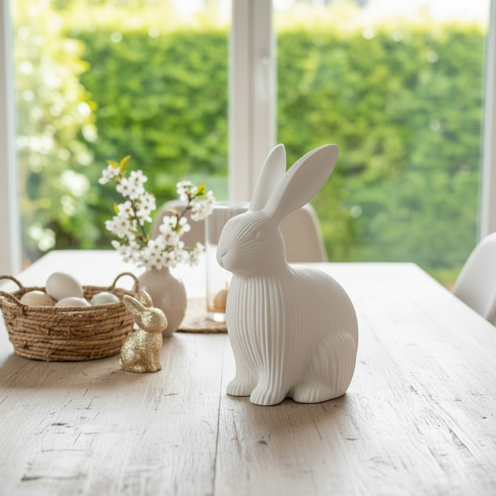 Figurine décorative lapin de Pâques 3
