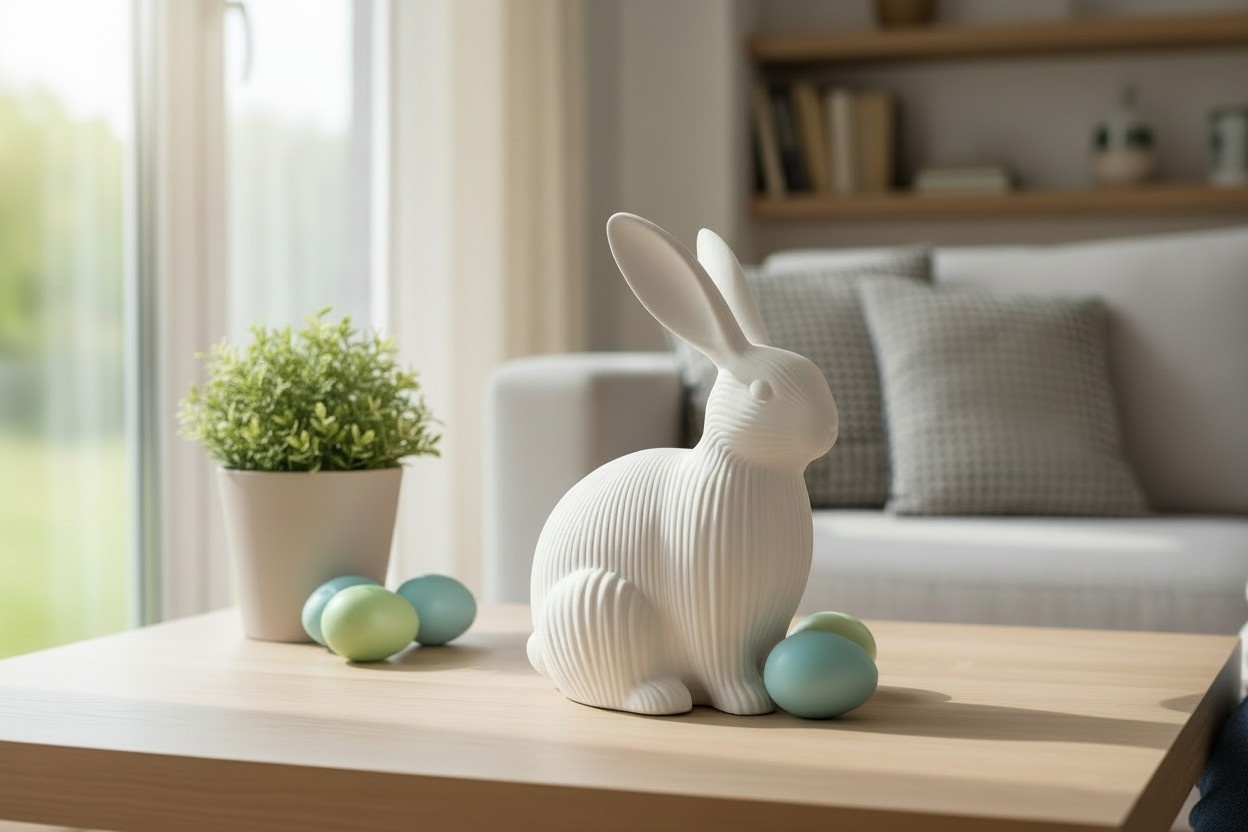 Figurine décorative lapin de Pâques 1