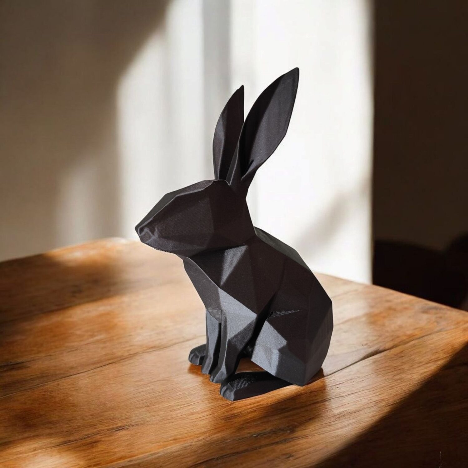 Sculpture n°26 — Le Lapin low poly 6