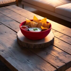 Bol nachos design low poly