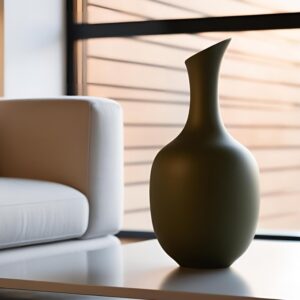 Vase minimaliste « Col Incliné »