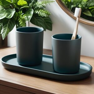 Set porte-brosses à dents minimaliste