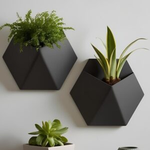 Pot de fleurs mural minimaliste « Stealth »