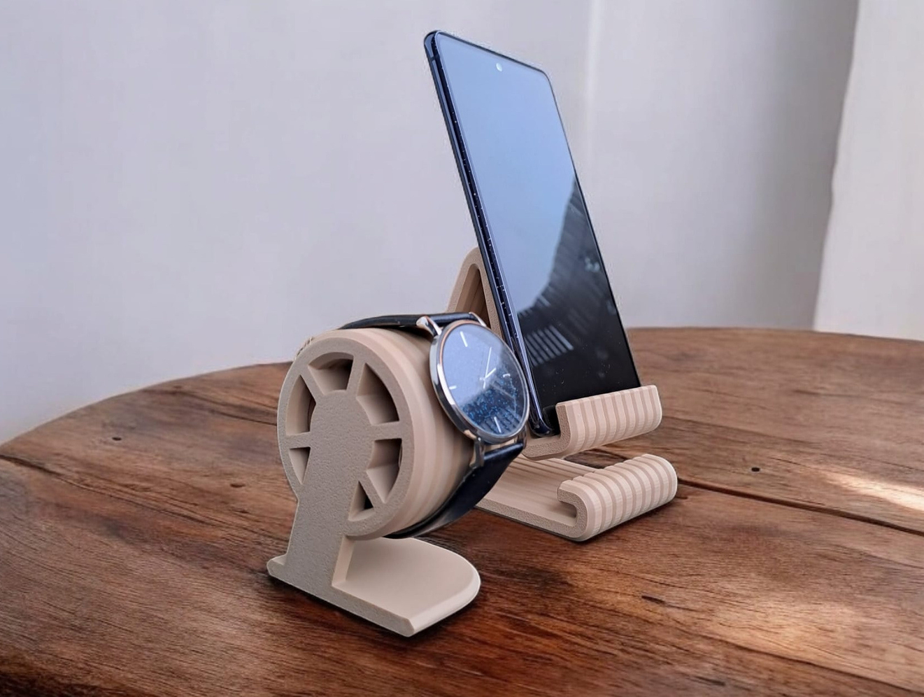 Duo supports smartphone & montre connectée "TechTwist" 1