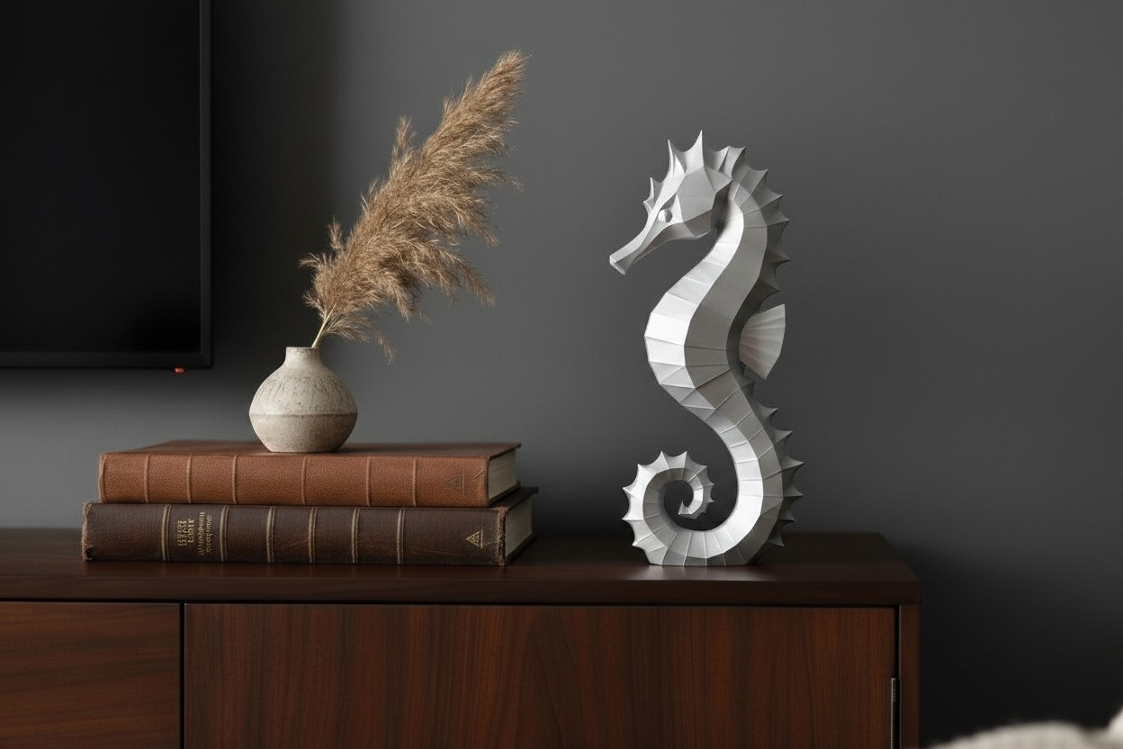 Sculpture n°54 — L'Hippocampe élégant 1