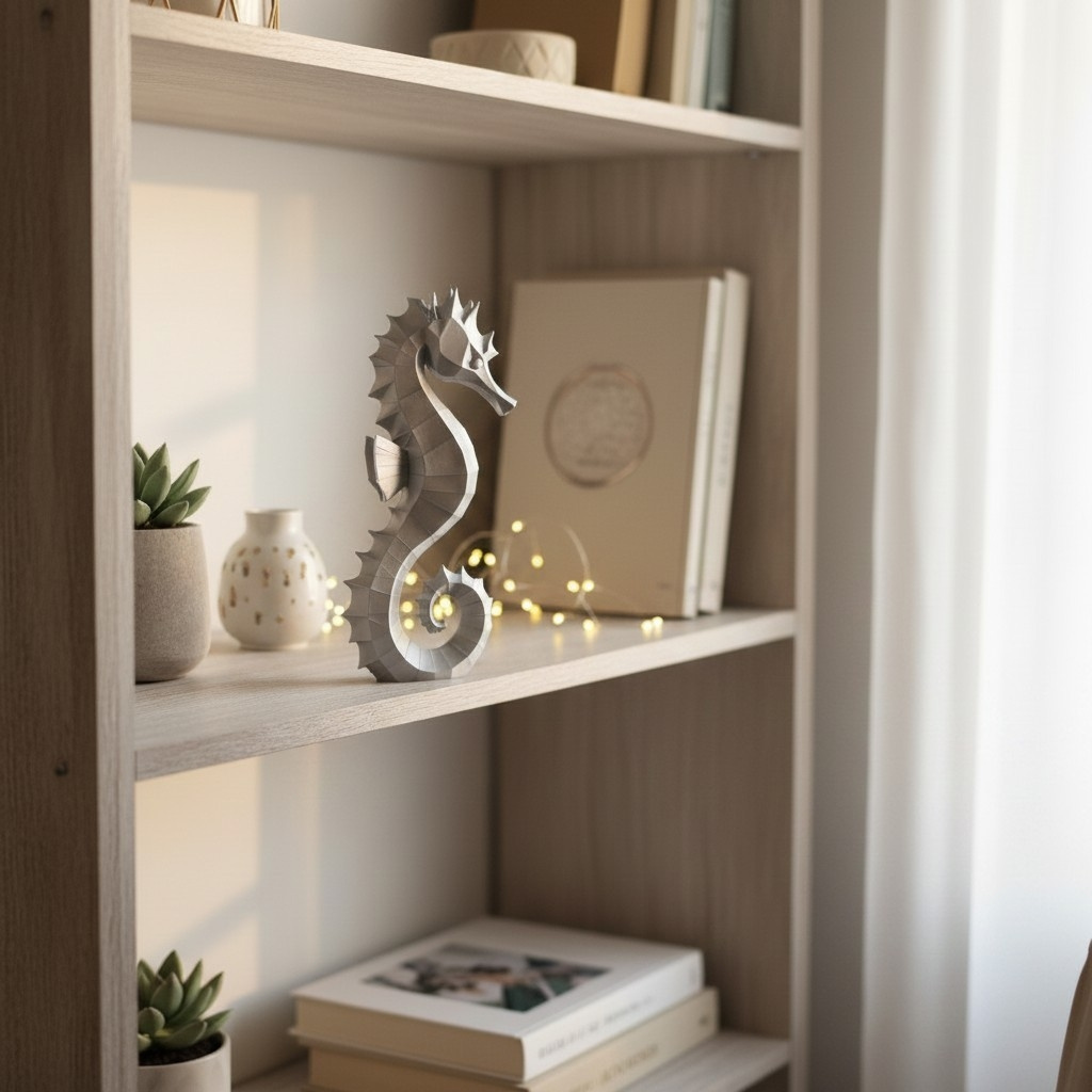 Sculpture n°54 — L'Hippocampe élégant 2