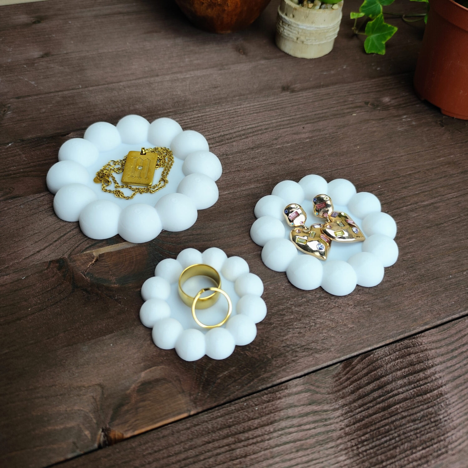 Plateau à bijoux perlé 3