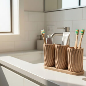 Set porte-brosses à dents « Petite Famille »