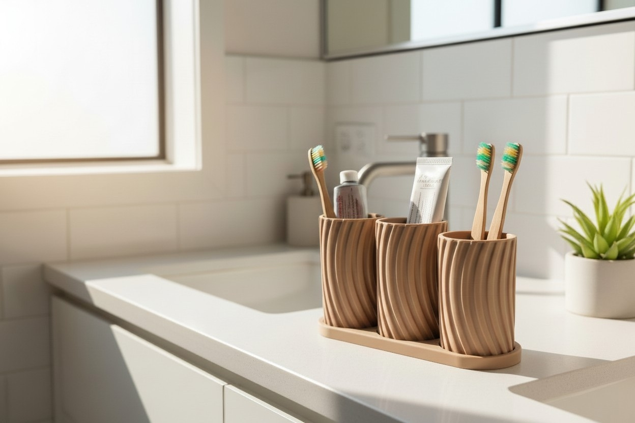 Set porte-brosses à dents "Petite Famille" 1