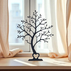 Sapin décoratif minimaliste