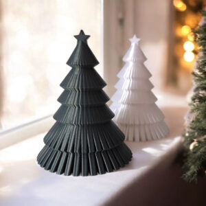 Sapin décoratif nervuré à étoile