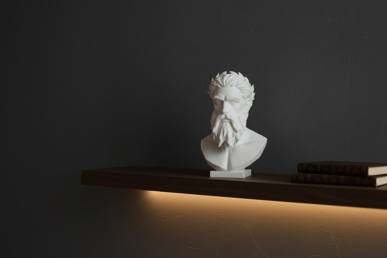 Sculpture n°57 — Buste de Zeus 1