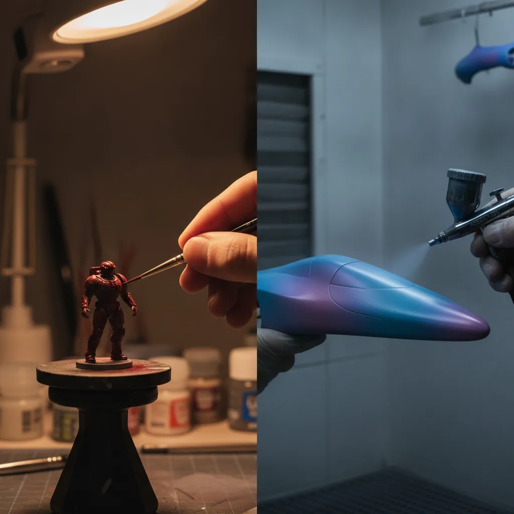 comment peindre une pièce imprimée en 3d