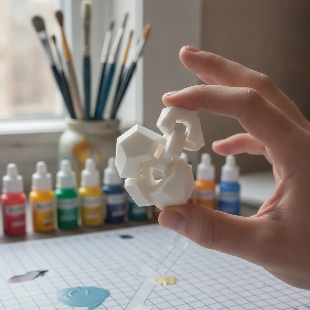 comment peindre une pièce imprimée en 3d