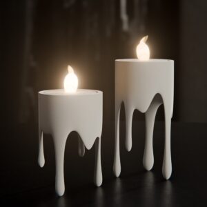 Bougeoirs flottants
