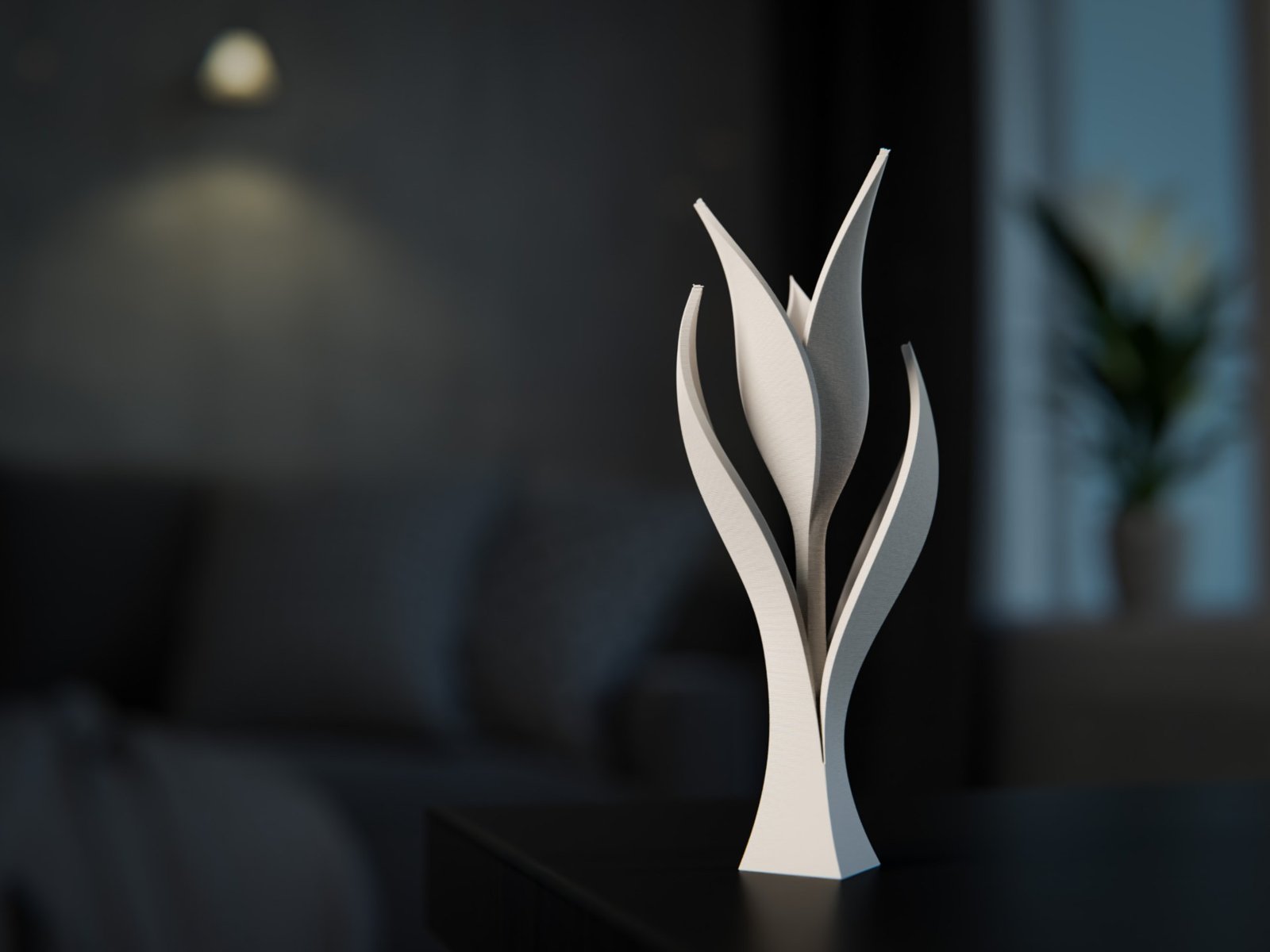 Fleur sculptée 2