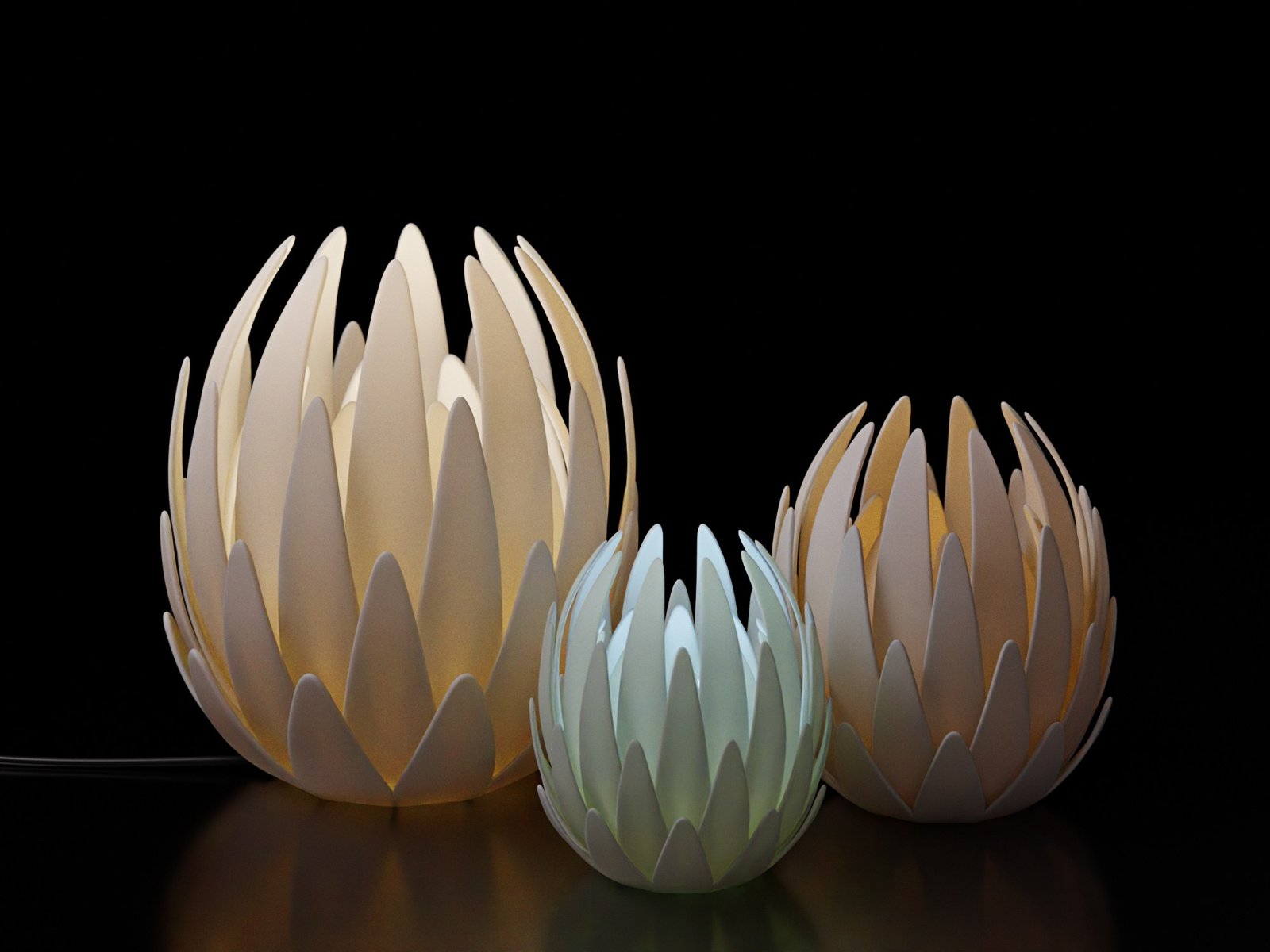 Lampe Lotus 1
