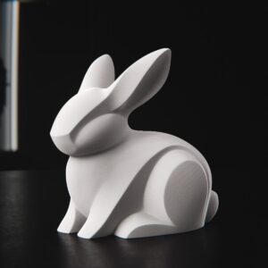 Lapin sculpté