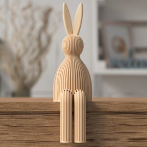 Lapin de Pâques assis