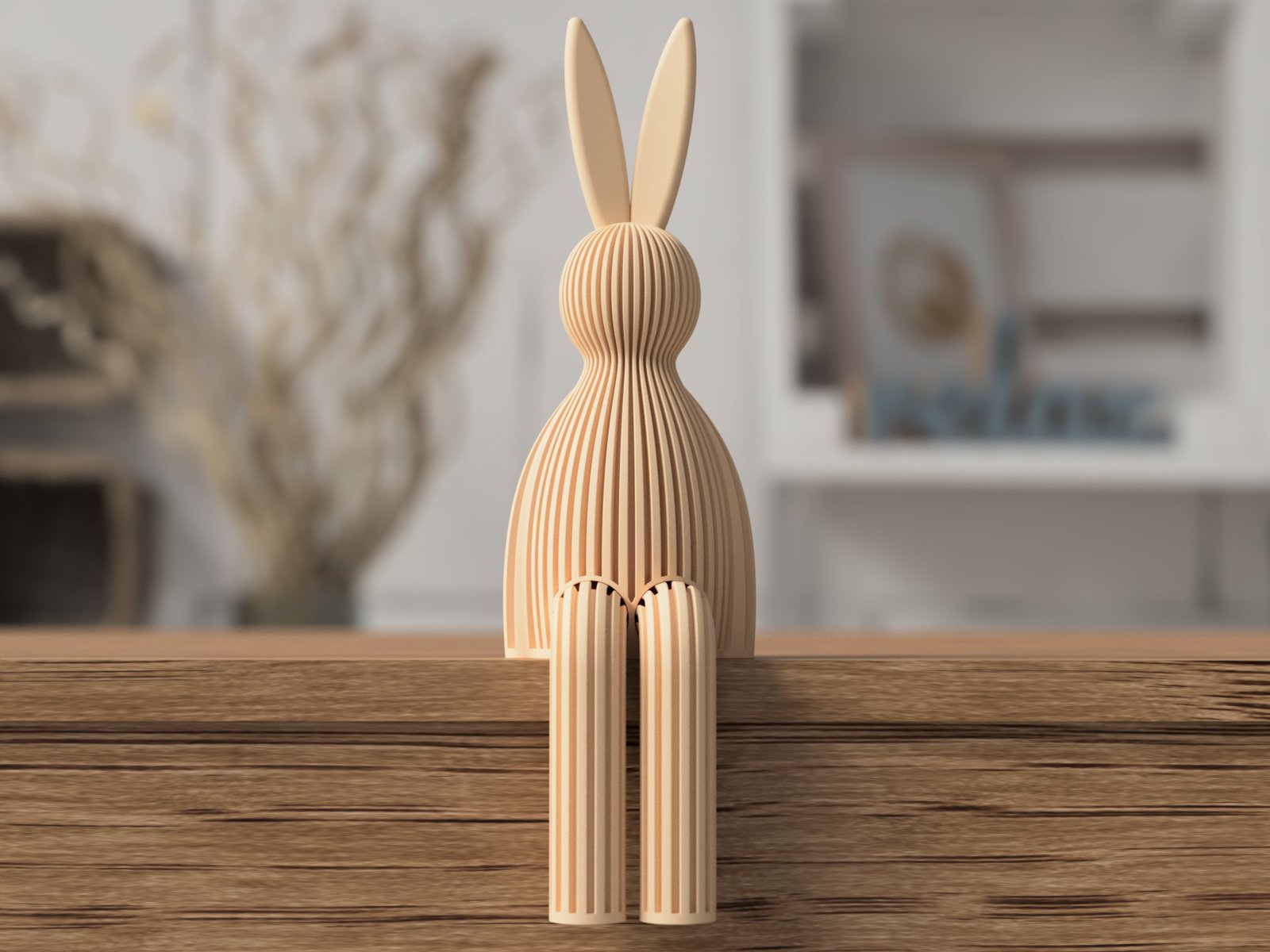 Lapin de Pâques assis 1