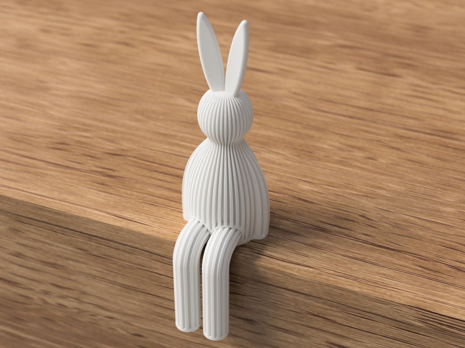 Lapin de Pâques assis 9