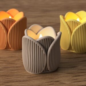 Photophore tulipe